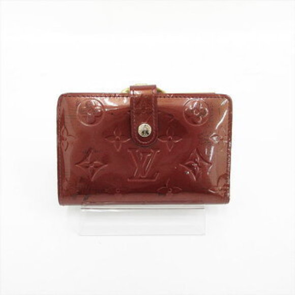 Louis Vuitton Vernis Porte Monnaie Fold Viennois Wallet Violet Purple te - Picture 1 of 8